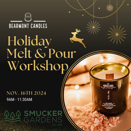 Holiday Melt & Pour Workshop (9AM-11:30AM)